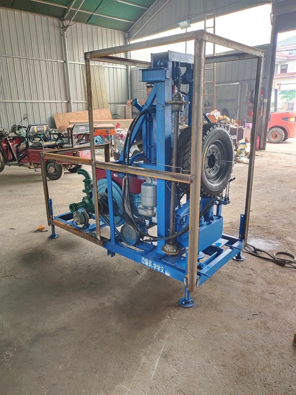 Factory Supply Small Bore Well Deep Hole Rock Drilling Machine