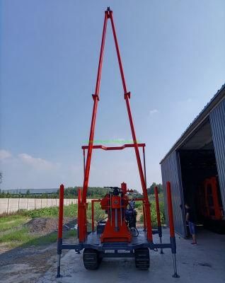 Gy-200 Track Mounted Rotary Core Drilling Rigs