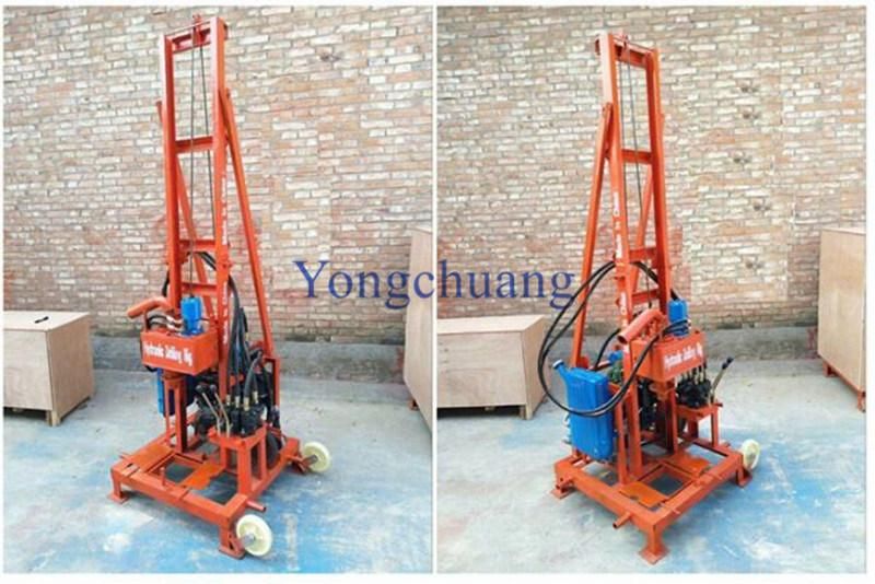 300m of Hydraulic Water Well Drilling Rig with High Pressure Water Pump