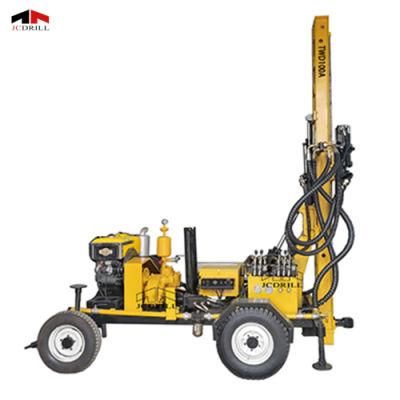 100m Depth Water Well Drilling Rig Hydraulic Drilling Machine for Water