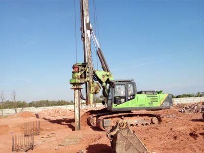 Mini Hydraulic Bore Pile Machine Kr125 Rotary Drilling Rig