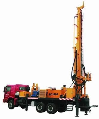 1000-1500 Depth Top Drive Water Well Drilling Rig