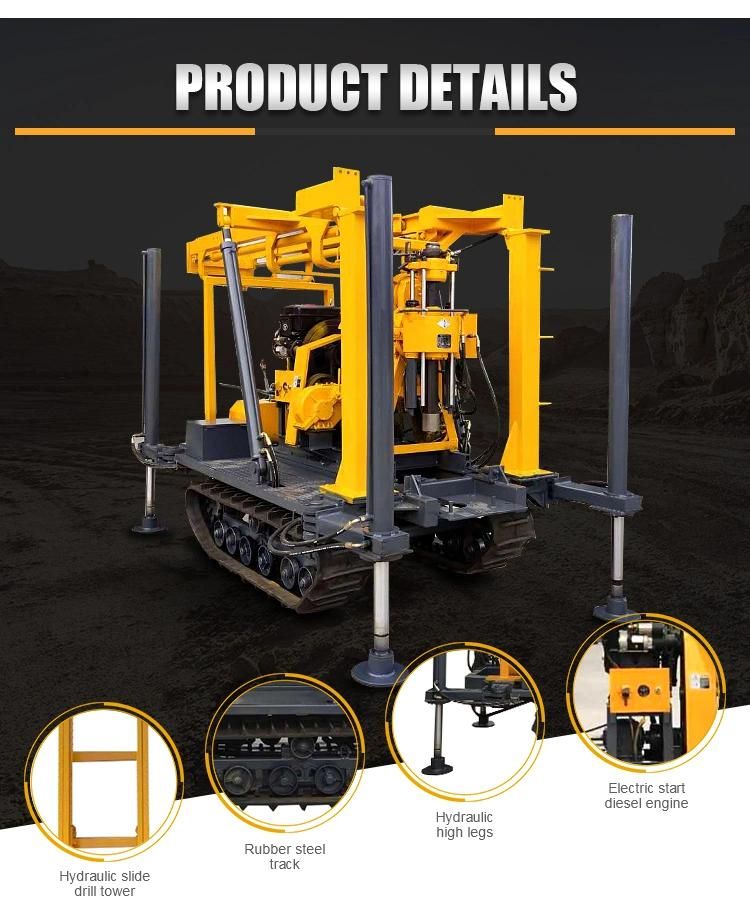 Mining Core Drilling Machine Rock 130m Drilling Machine Diamond Core Rig