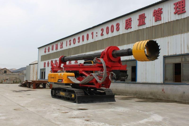 Multi-Function Engineering/Water Well/Borehole Drilling Rigs Machine, Dr-120 Model Piling Rig Machine Has Passed Certification