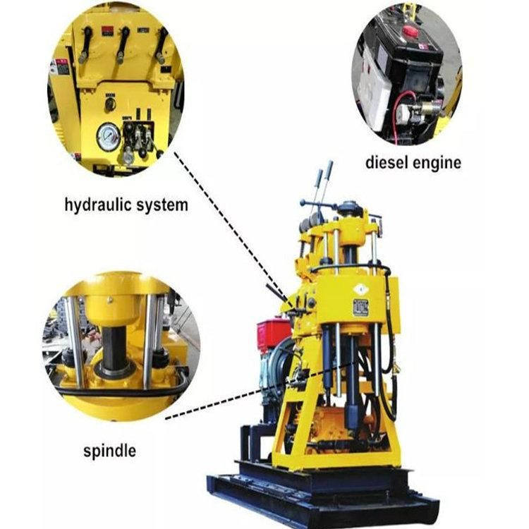 100m Depth Hydraulic Water Well Drilling Machine