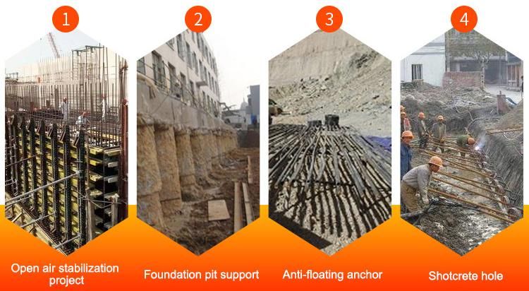 Rock Drilling Machine Drilling Speed Fast Height 12m Crawler Mounted Slope Anchor Drilling Rig for Nigeria