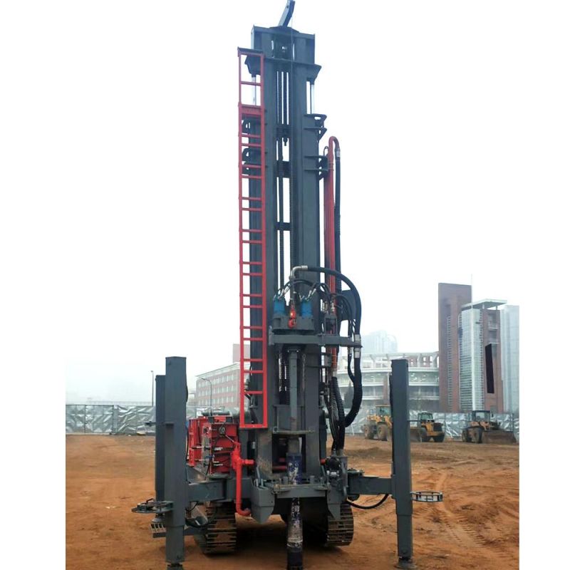 Borehole 550m Hydraulic Water Well Drilling Rig