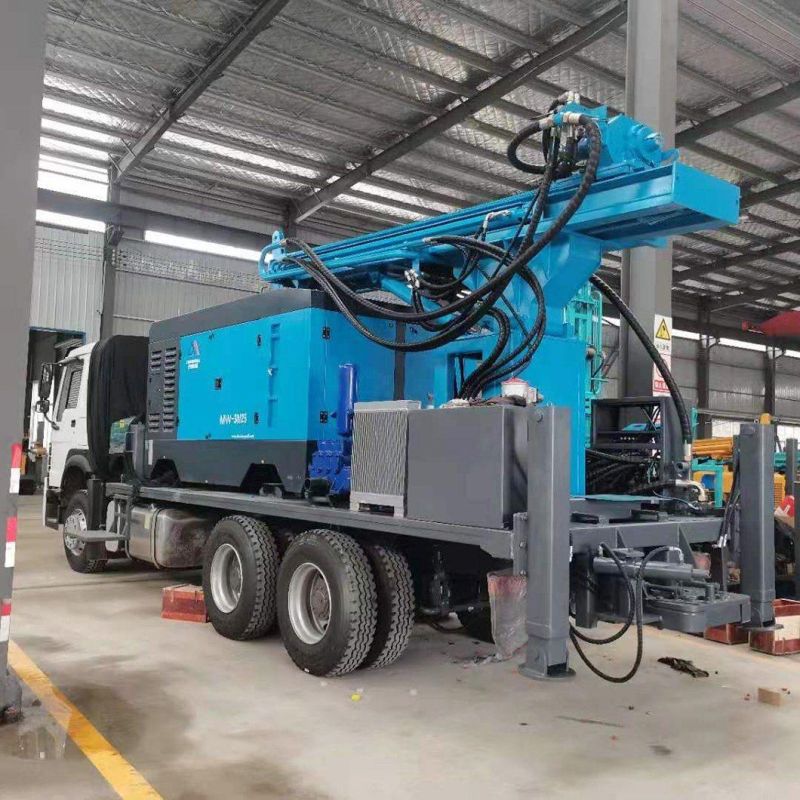 Dminingwell Hydraulic 350m Truck Mounted Drilling Truck Price Diesel Water Well Drilling Rig