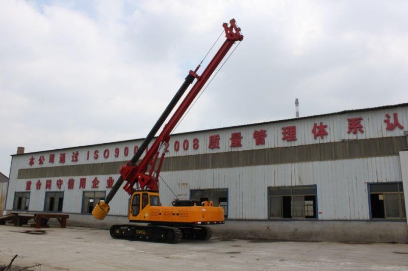 Pile Driver Machine for Ground Screw Pile Foundation