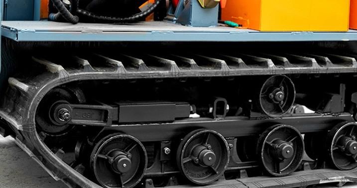 Engine Power 73kw Depth 160m Hydraulic Crawler Well Pneumatic Drill Rig