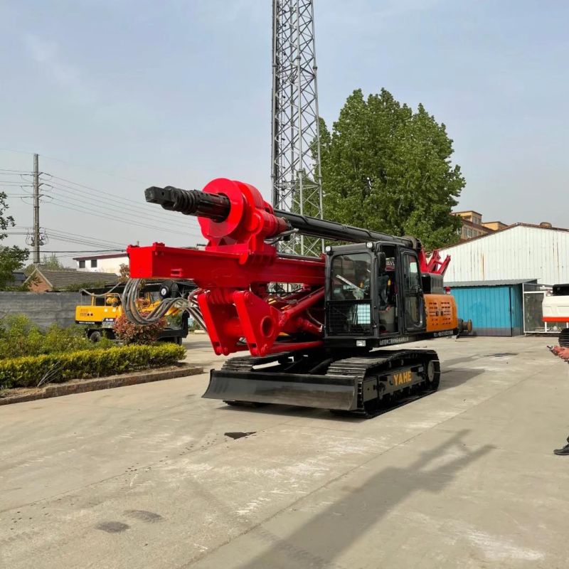 High Efficiency 20m Drilling Depth Crawler Hydraulic Rotary Piling/Drilling/Drill Rig Dr-100 for Construction of Houses, Roads, Bridges, Water Conservancy, Et