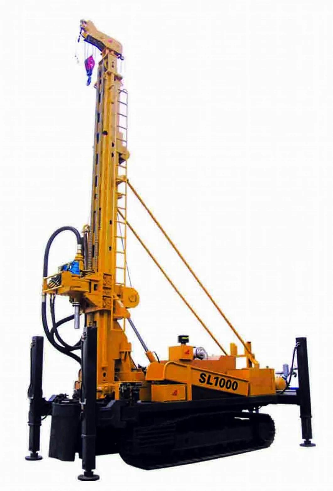 1000-1500 Depth Top Drive Water Well Drilling Rig