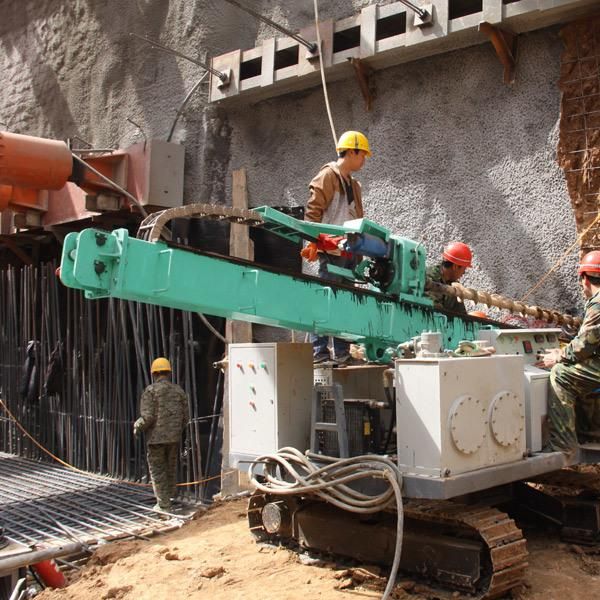 Hfxp-50 Depth50m Full Hydraulic Crawler Jet Grouting Anchor Drilling Rig