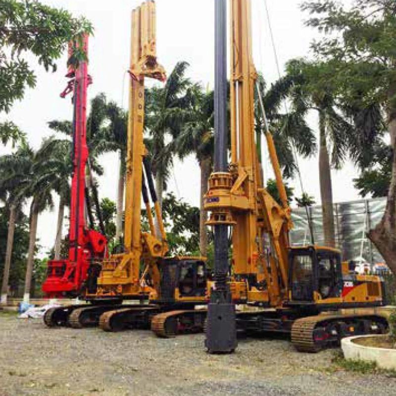 Xr220d Civil Building Construction Hydraulic Power Rotary Pile Drilling Rigs