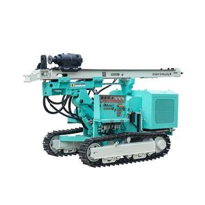 Hf385y Multi-Function Hydraulic Crawler DTH Drilling Rig Solar Piling Machine