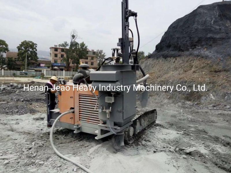 H680 Crawler Hydraulic Down Hole Drilling Rig (90-165mm & 30M Depth)