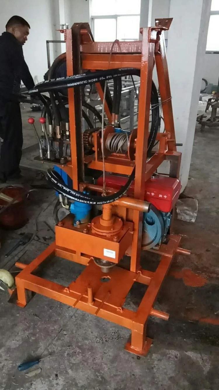 Yg 100m for Soil Portable Borehole Small Water Drilling Rig