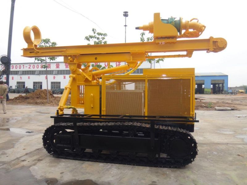 1-4m Multifunctional Crawler Spiral Pile Driver /Photovoltaic Power Station Pile Driver