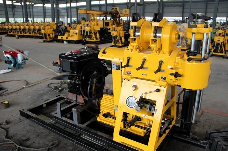 200m Depth Rock Drilling Rotary Wireline Drilling Rig with Diameter 75mm to 300mm