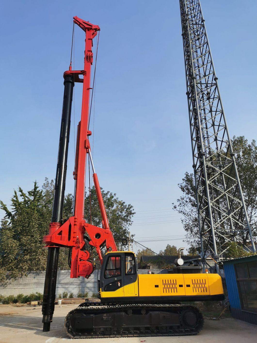 20m Competitive Price Foundation Piling Machine! Reliable Hydraulic Rotary Drilling Rig