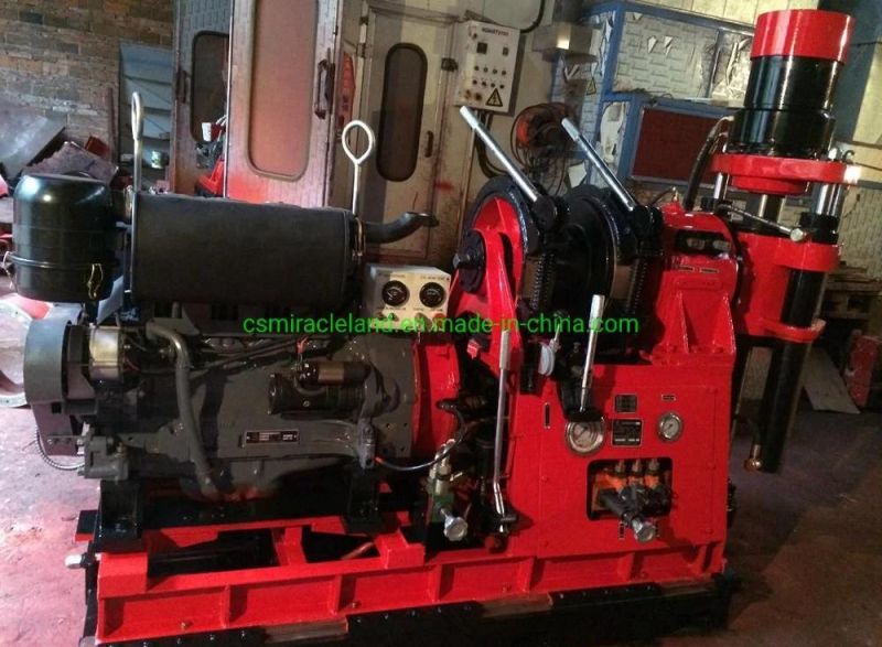 Hgy-1000 Deutz Diesel Engine High Quality Mining Exploration Core Drilling Rig