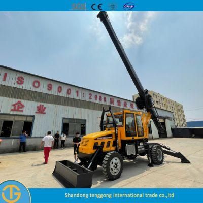 Hydraulic DTH Micro Tractor Portable Small Drill Rig for Sale Dl-180 Model