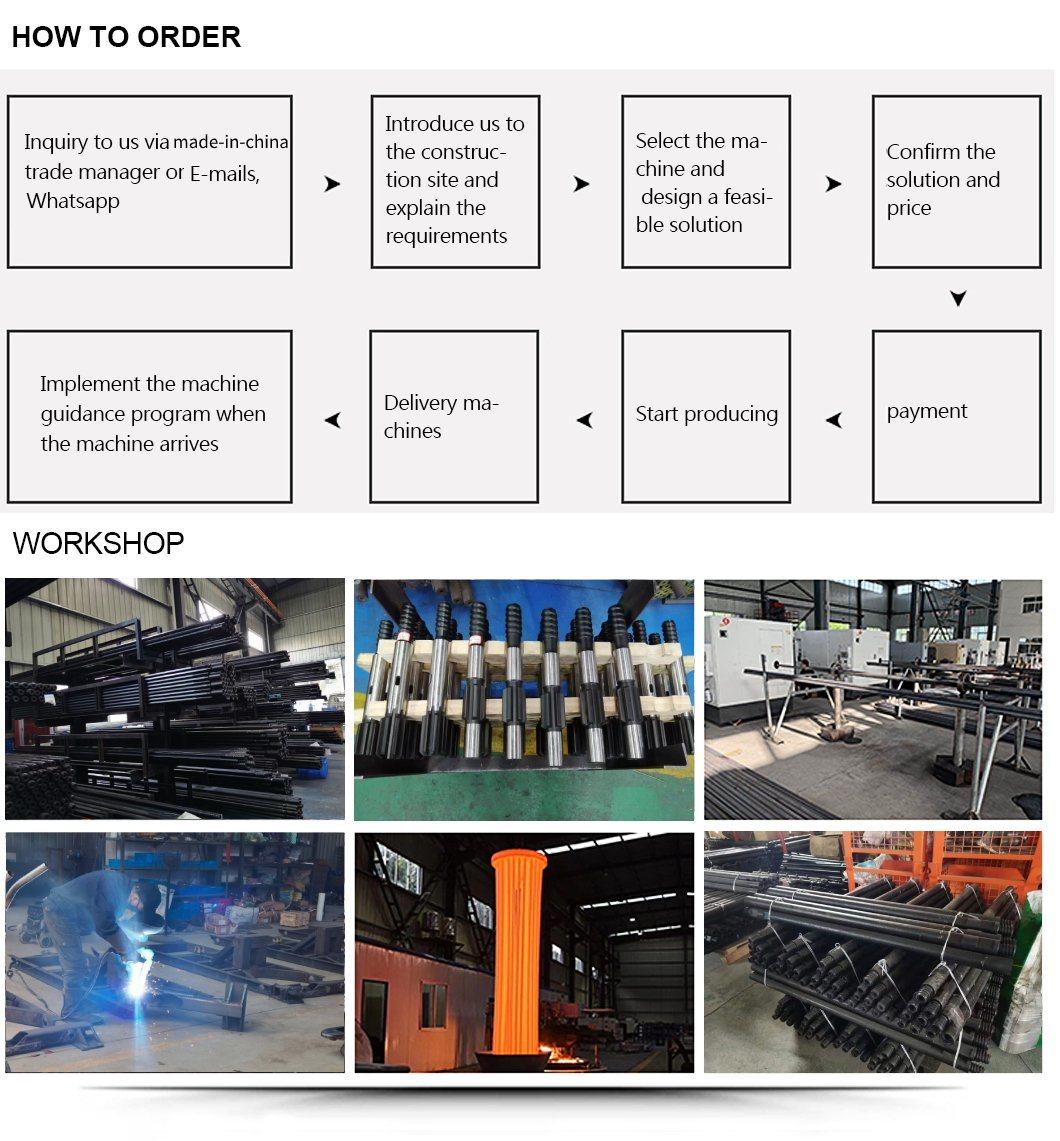 G7 Full Hydraulic Open-Air Top Hammer Drilling Rig with Strong Diesel Engine for Harsh Working