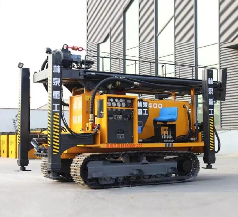 300m Deep Portable Hydraulic Water Well Drilling Rig for Sale