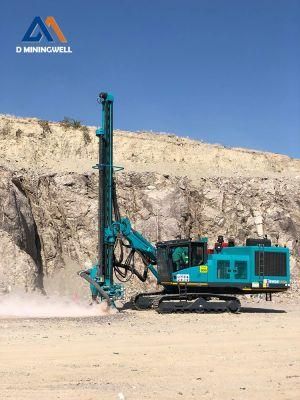 High Quality Mining Rig Integrated DTH Drill Rig Blasting Hole Drilling Rig Mining Rig with Cab on Promotion