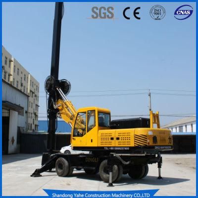20m Hydraulic Power Crawler Lock Rod Engineering Rotary Drilling Rig Economical Water Well Drilling Machine for Sale