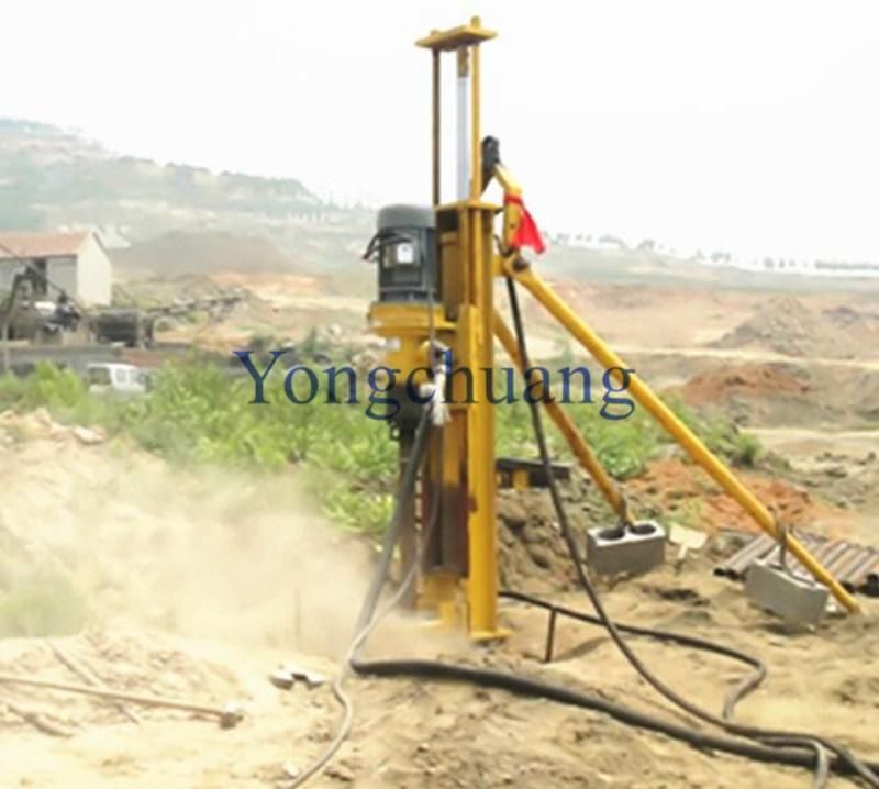 Cheap Bore Hole Drilling Machine with Drill Pipe and Drill Bit