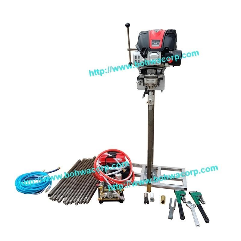 Man Portable Auger Core Sampling Drilling Rig