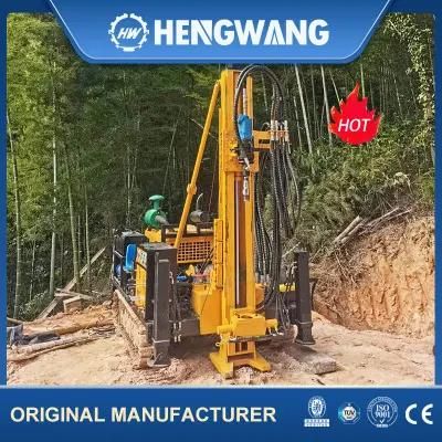 Hot Sell Easy to Install 600m Core Drilling Rig Without Lift The Drill Pipe