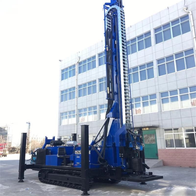 Crawler Hydraulic Rotary and DTH Water Well Drilling Rig