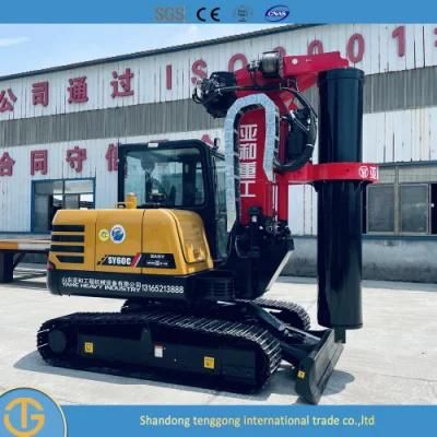 Head Hydraulic Cylinder Mine Diesel Engine Hydraulic Oil Rotary Drilling Rig