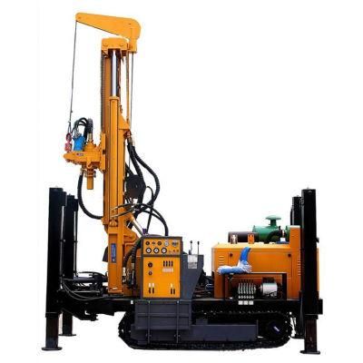 70 Kw Crawler Borehole Machine for Sale Portable Water Rigs Deep Well Drilling