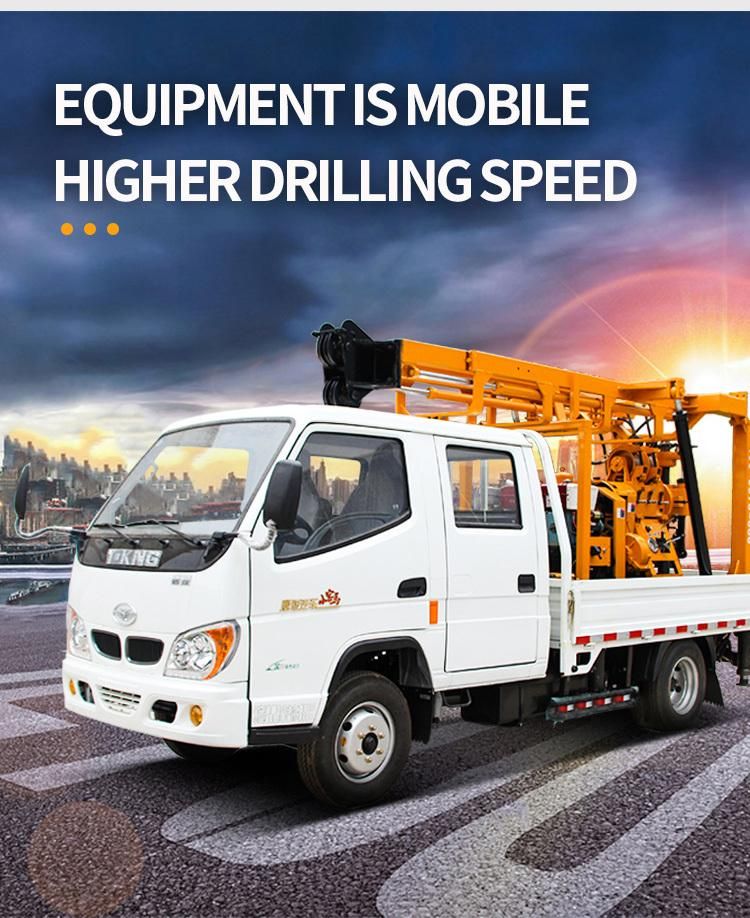 Hydraulic Water Well Drilling Rig Truck Mounted Drill Rig