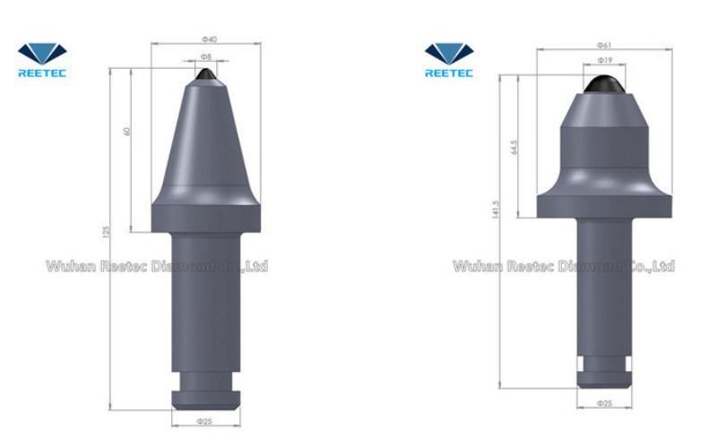 Coal Mine Pick PDC Cutters Pick Shape Cutter Tooth