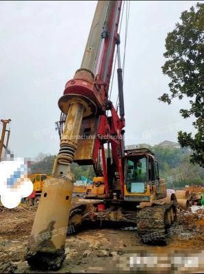 Used Piling Equipment Second Hand Sr220 Rotary Drilling Rig with Great Condition