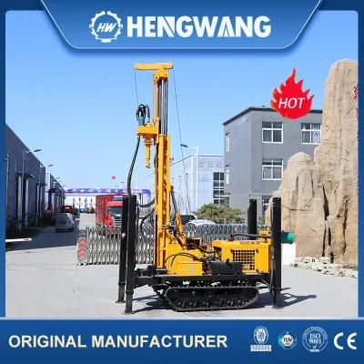 China Yunnei Engine Brand 180m Pneumatic Water Well Drilling Rig for Sale