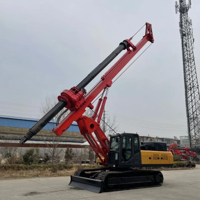 Yahe Dr-130 Soil Drilling Auger Drilling Rig for Construction Foundation