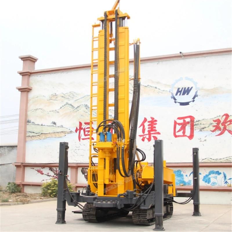 Crawler Pneumatic Rotary Water Well Drilling Rig Machine Prices for Sale