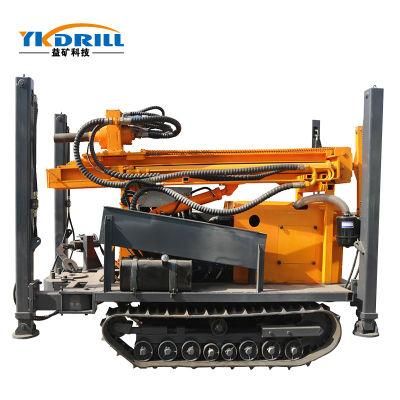 Hot Selling 180 Meter Multifunction Mine Drilling Rig Rotary Borehole Water Well Drilling Rig Machine