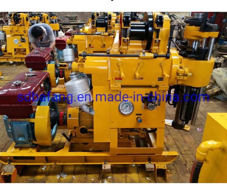 Diesel Power Borehole Drilling Machine/Water Well Drilling Rig for Hard Rock