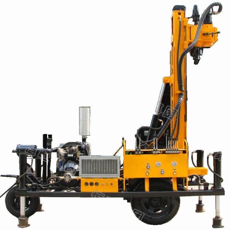Air Compressor Pneumatic Water Well Drilling Rig Machine