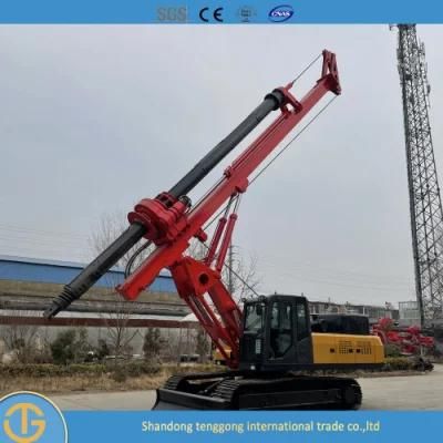 Yahe Dr-130 Soil Drilling Auger Drilling Rig for Construction Foundation