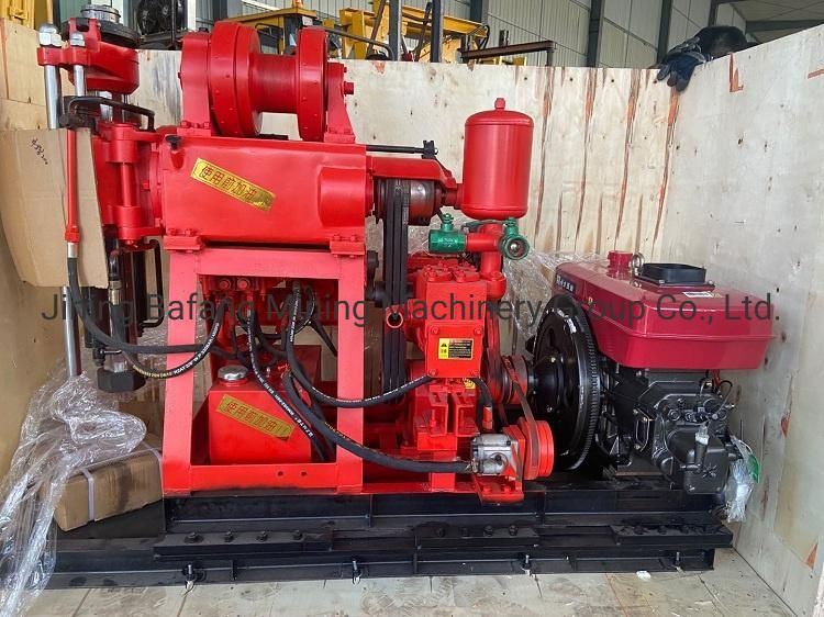 Diesel Power Borehole Drilling Machine/Water Well Drilling Rig for Hard Rock