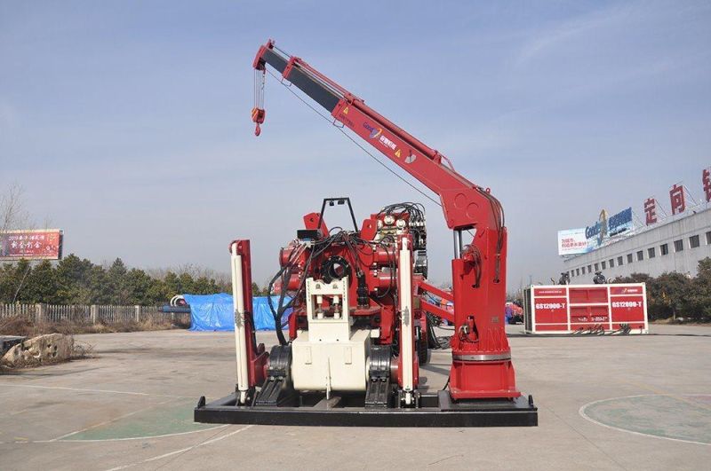 Goodeng 1200T(TS) pipeline crossing machine drilling rig for optical fiber/cable/oil/gas system