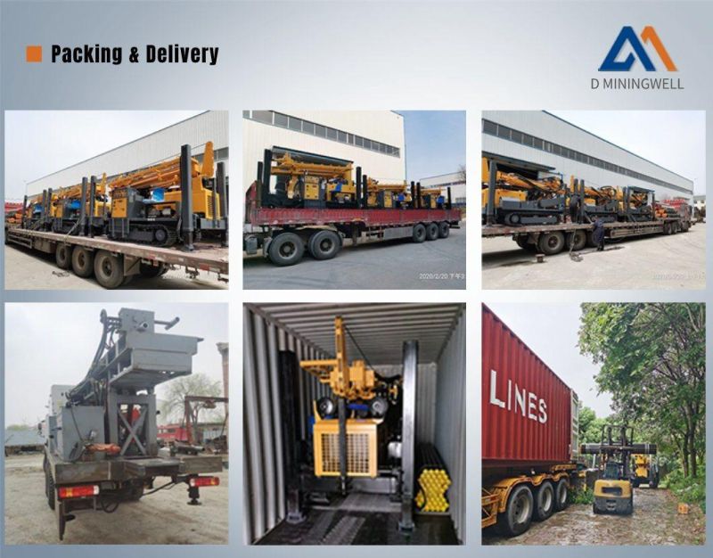D Miningwell 400m Truck Mounted Deep Borehole Water Well Drilling Rig Machine for Sale
