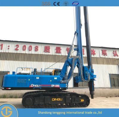 Shandong Manufacturer Dr-220 Hydraulic Piling Water Well Drilling Rig Machine for Sale